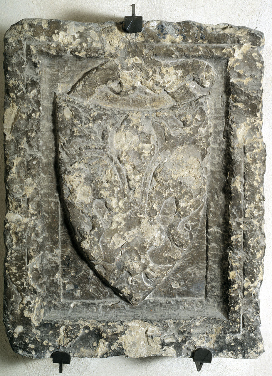 stemma della città di Firenze (rilievo) - bottega fiorentina (sec. XIV)