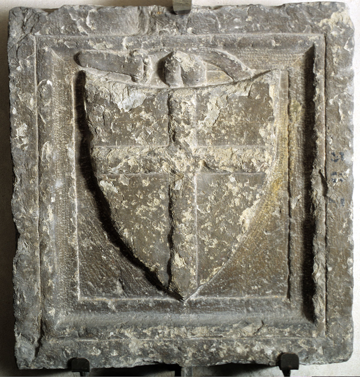 stemma del Popolo di Firenze (rilievo) - bottega fiorentina (sec. XIV)