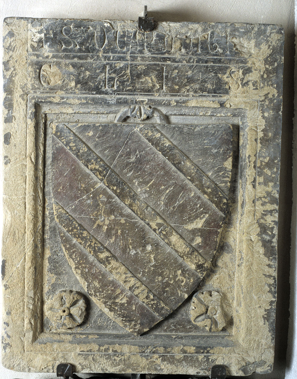 stemma gentilizio della famiglia Malagagli (lapide tombale) - bottega fiorentina (sec. XIV)