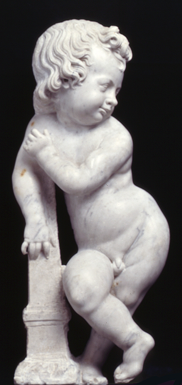 putto (scultura) - ambito fiorentino (seconda metà sec. XVI)
