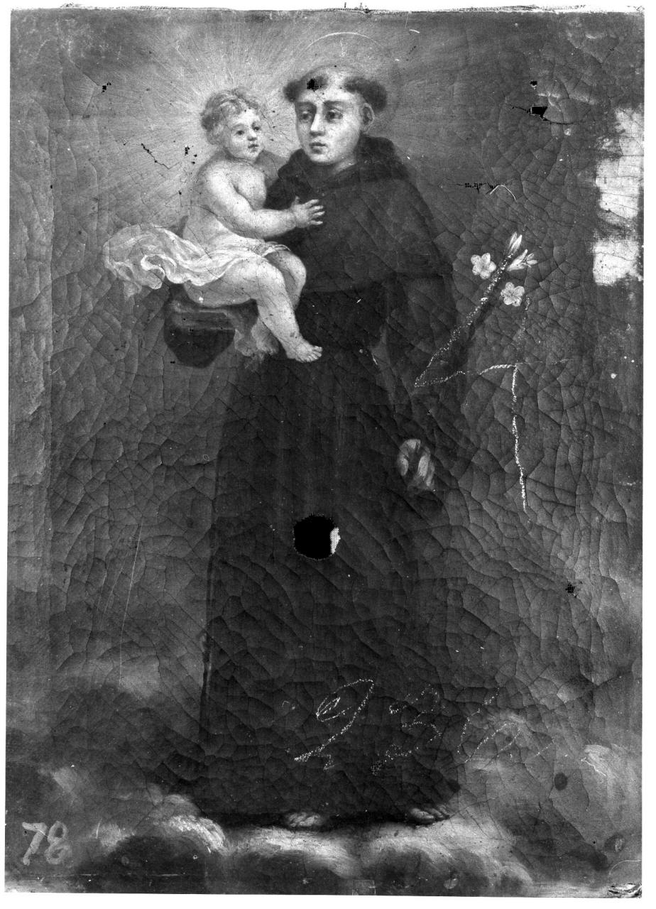 Sant'Antonio da Padova (dipinto) - ambito toscano (secc. XVII/ XVIII)