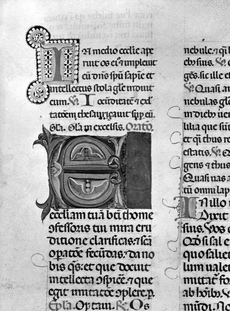 miniatura di Strozzi Zanobi di Benedetto (bottega), Battista di Niccolò da Padova (attribuito) (secondo quarto sec. XV)