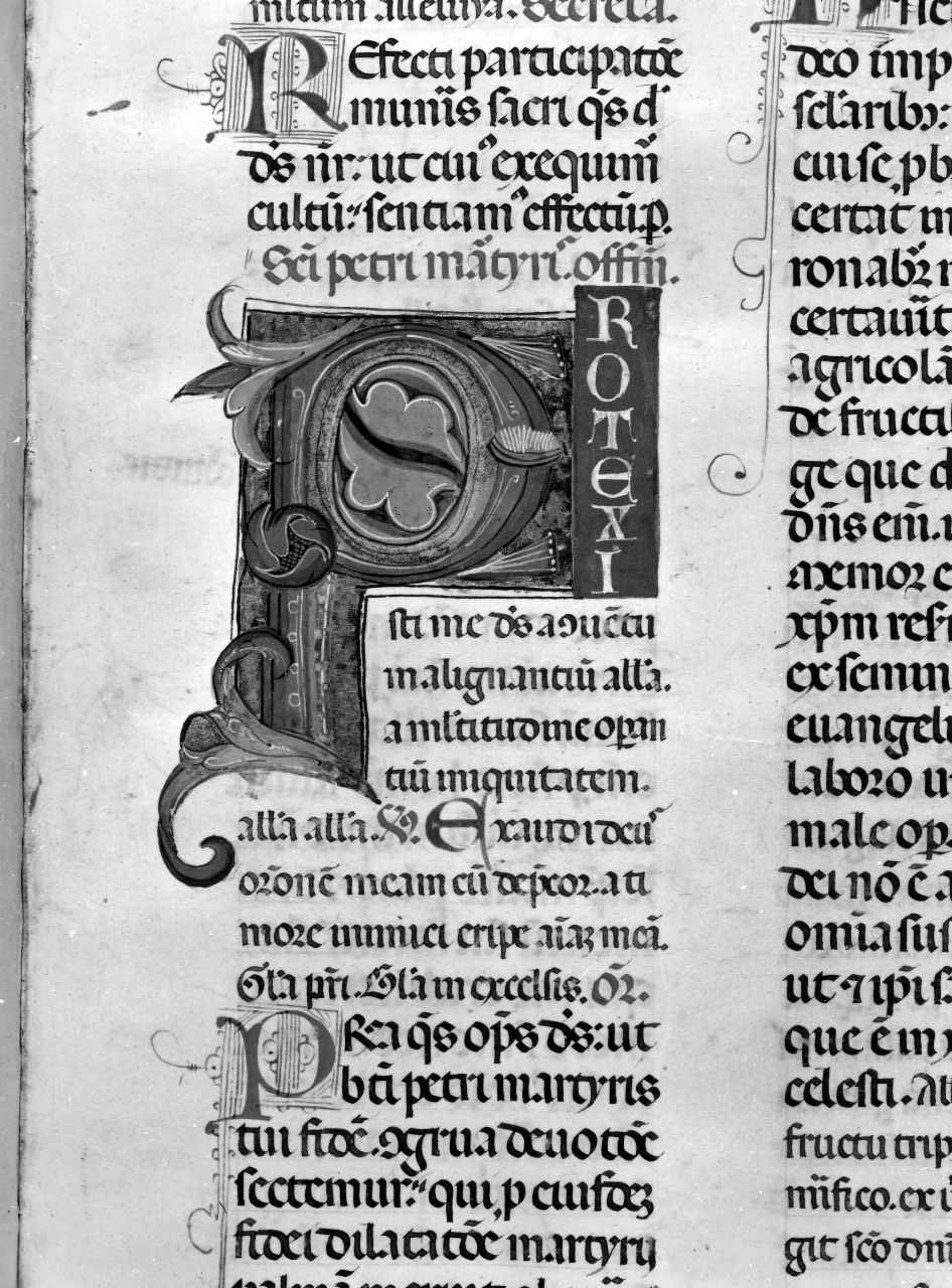 miniatura di Strozzi Zanobi di Benedetto (bottega), Battista di Niccolò da Padova (attribuito) (secondo quarto sec. XV)