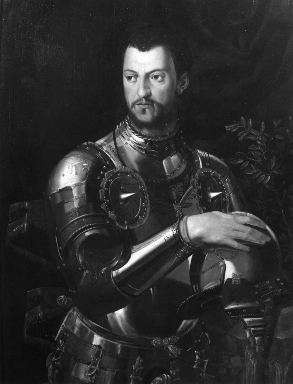 ritratto di Cosimo I de' Medici (dipinto) di Allori Agnolo detto Bronzino (scuola) (sec. XVI)