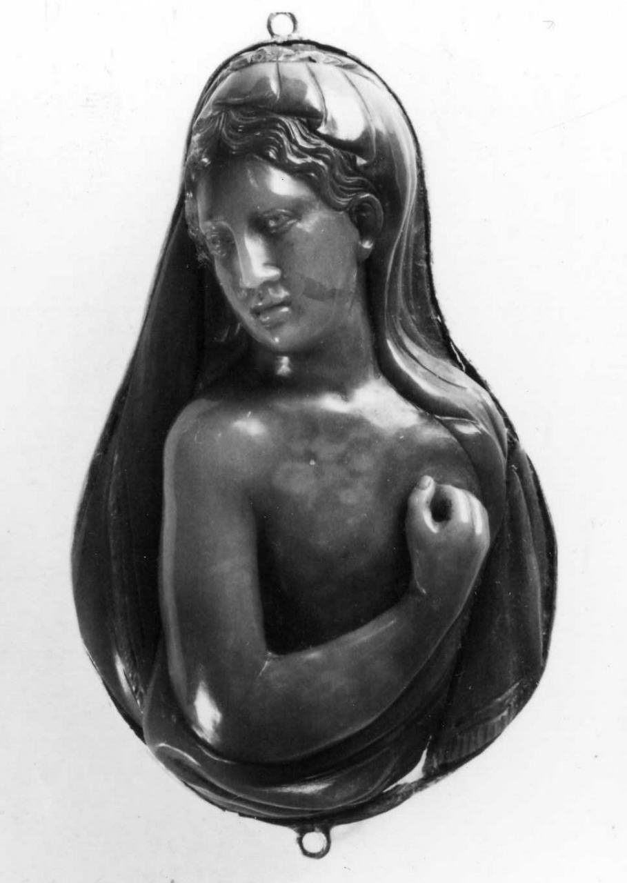 busto femminile (cammeo) di Miseroni Gasparo (bottega) (inizio sec. XVII)