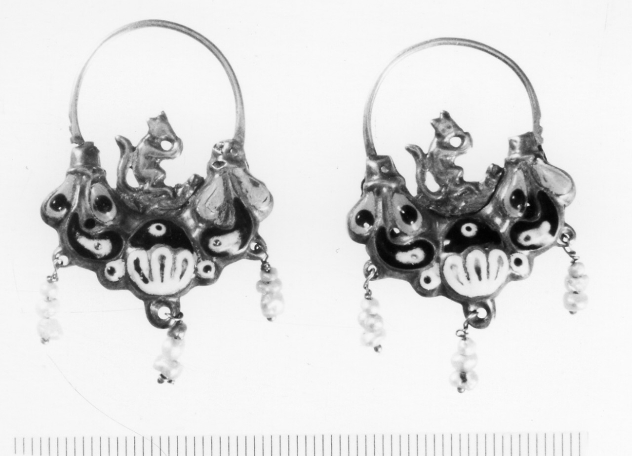 orecchino, coppia - manifattura italiana (sec. XVIII)