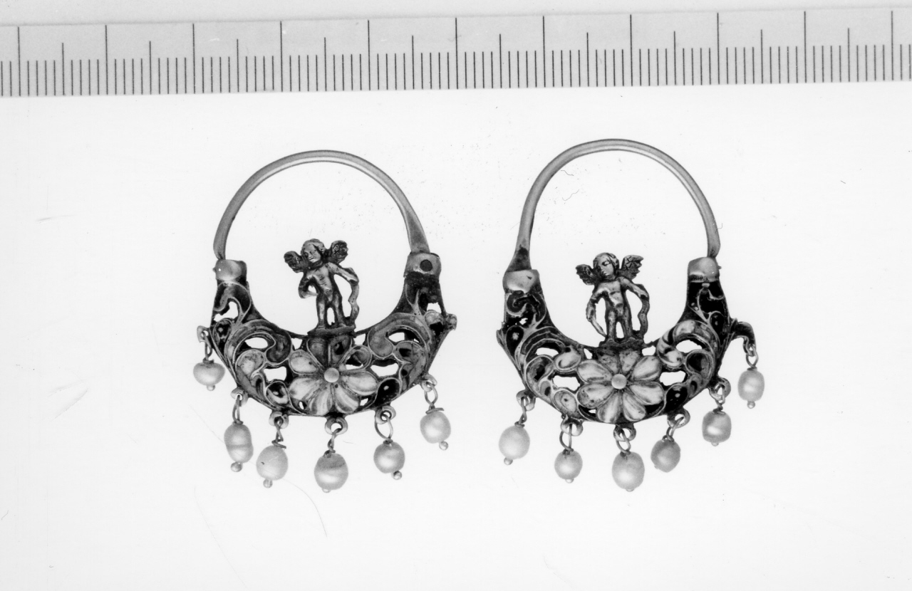orecchino, coppia - manifattura italiana (sec. XVIII)