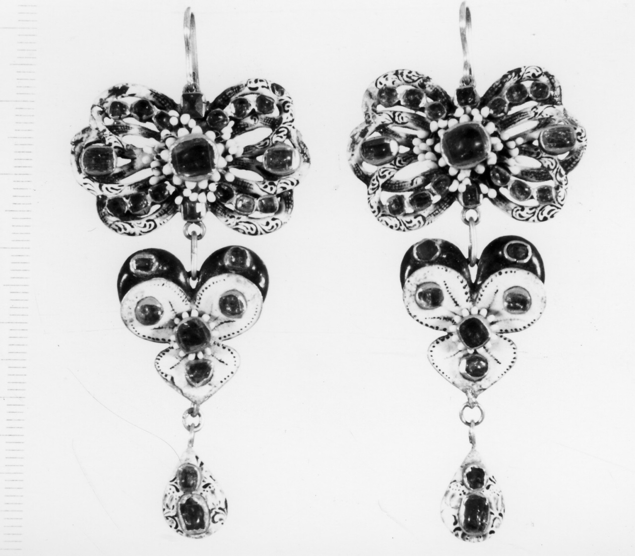 orecchino, coppia - manifattura italiana (sec. XVIII)