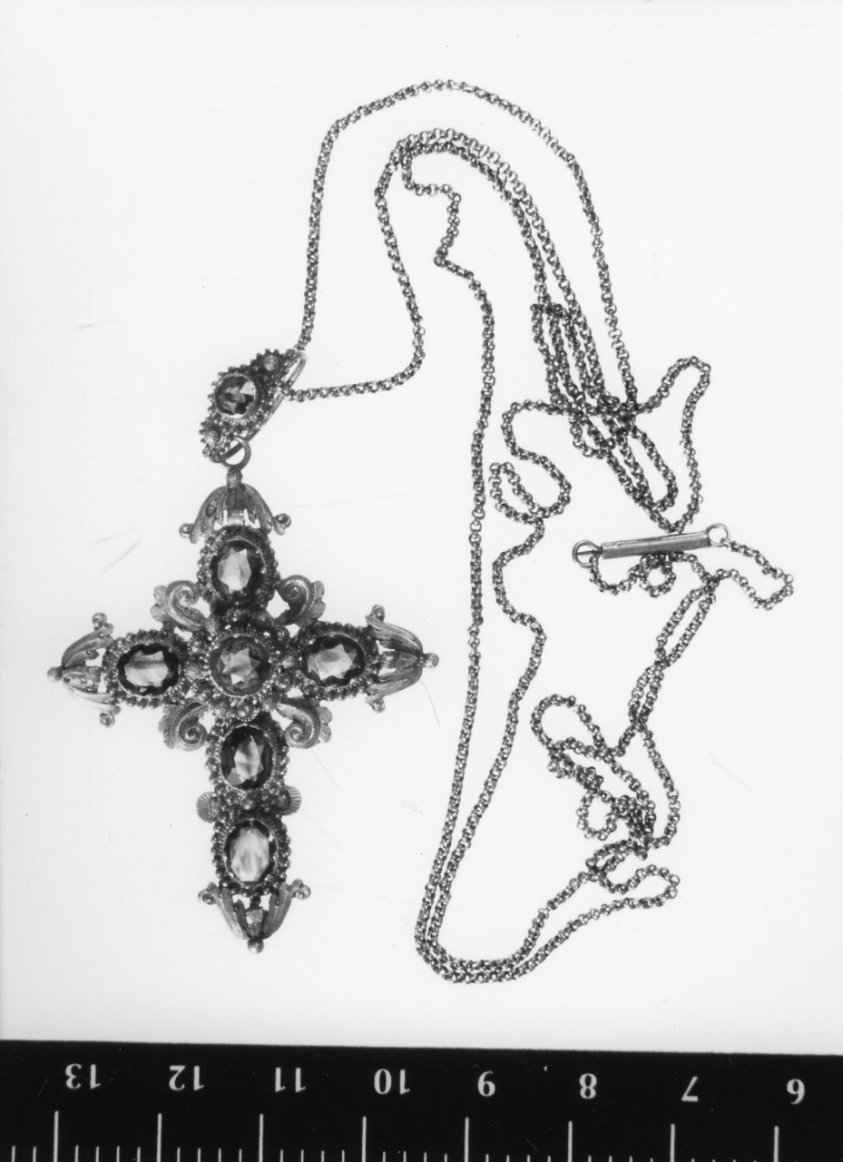 croce - manifattura italiana (sec. XIX)