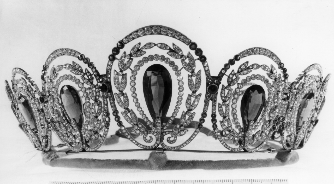 diadema - manifattura italiana (sec. XX)