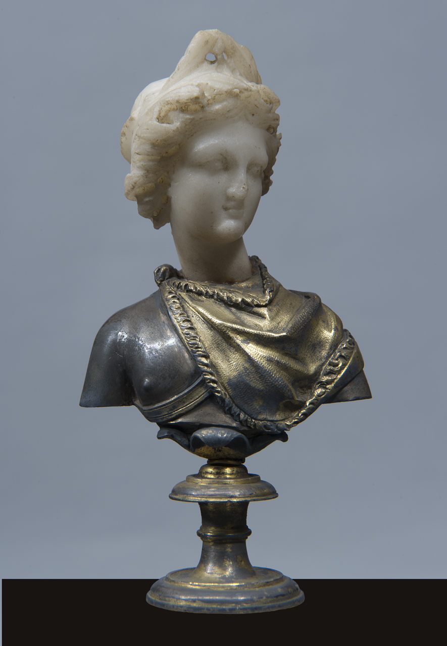 busto femminile (scultura) - bottega italiana, bottega romana (sec. XVI, DTZG: sec. I)