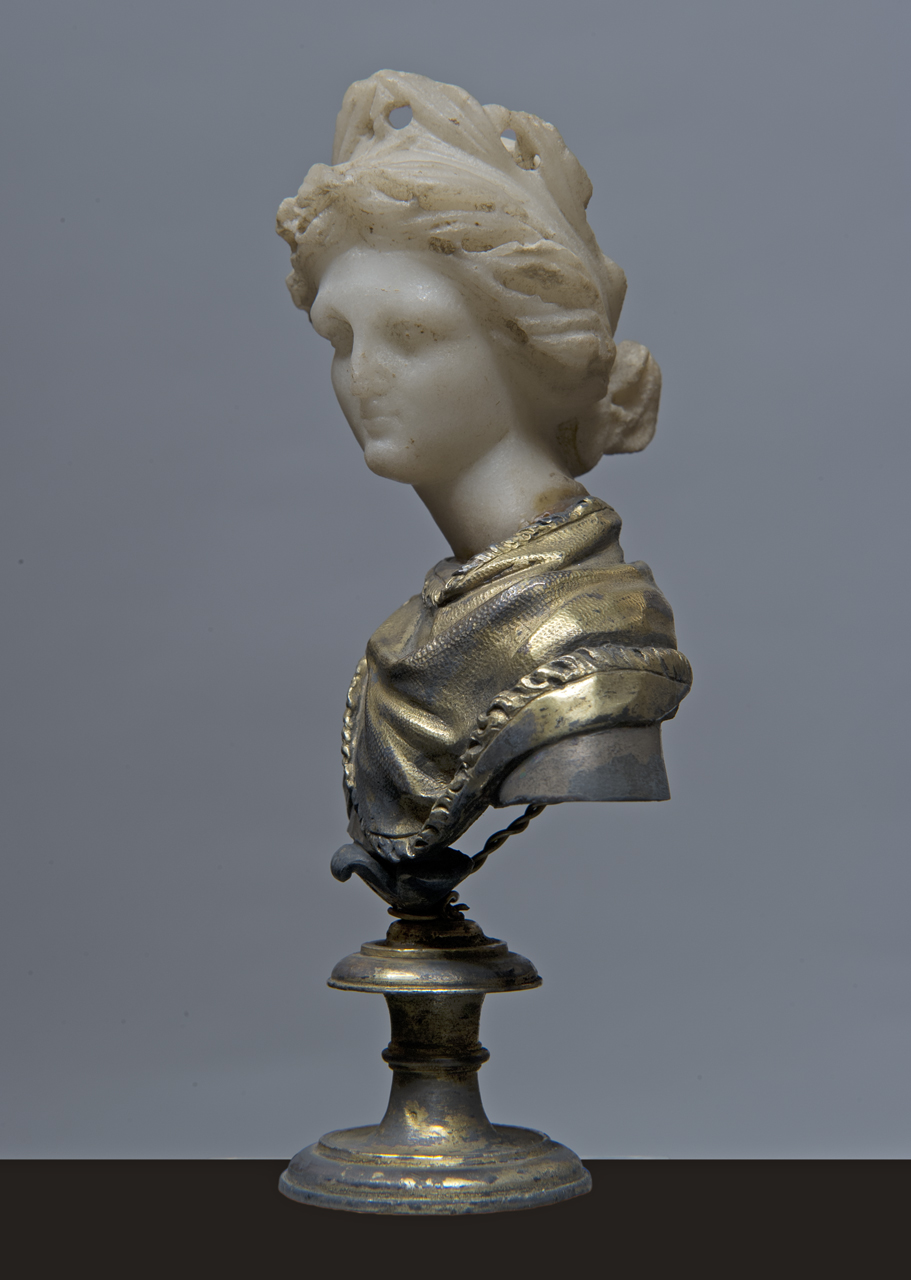 busto femminile (scultura) - bottega italiana, bottega romana (sec. XVI, DTZG: sec. I)