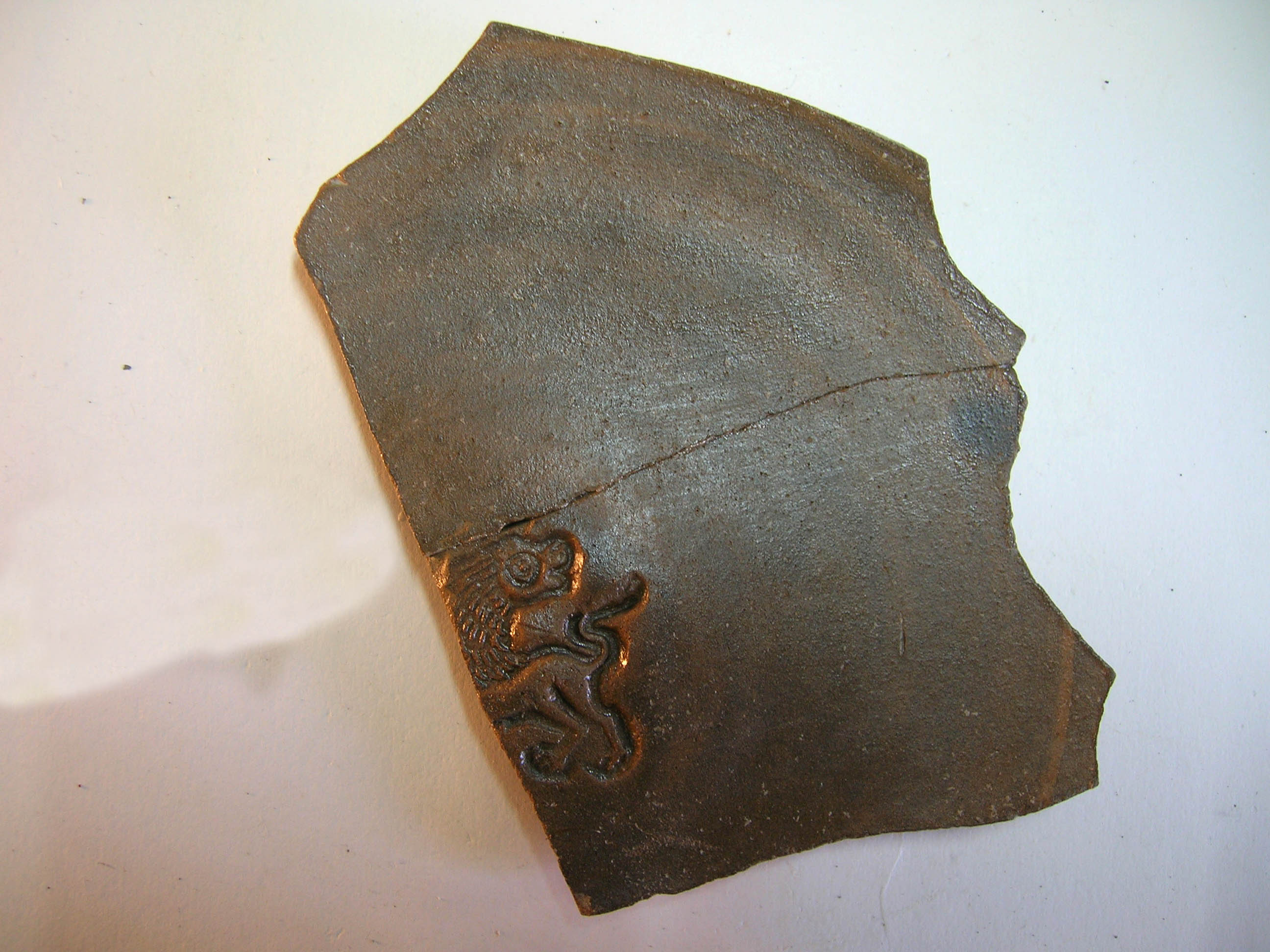 leone (piatto, Hayes 87A) (seconda metà V)