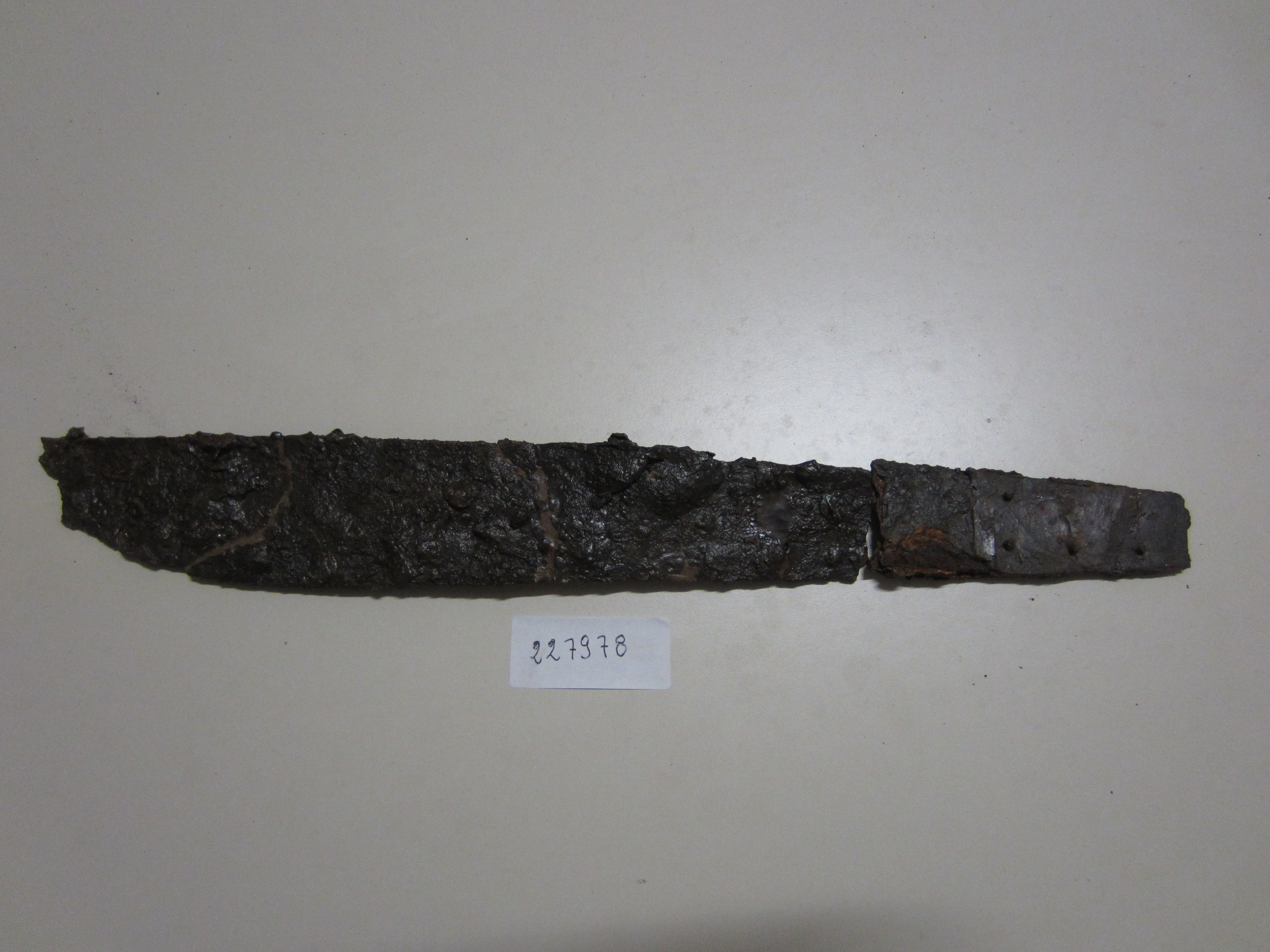 coltello, Tipo 54 Pontecagnano II.2 (secondo quarto VIII a.C)