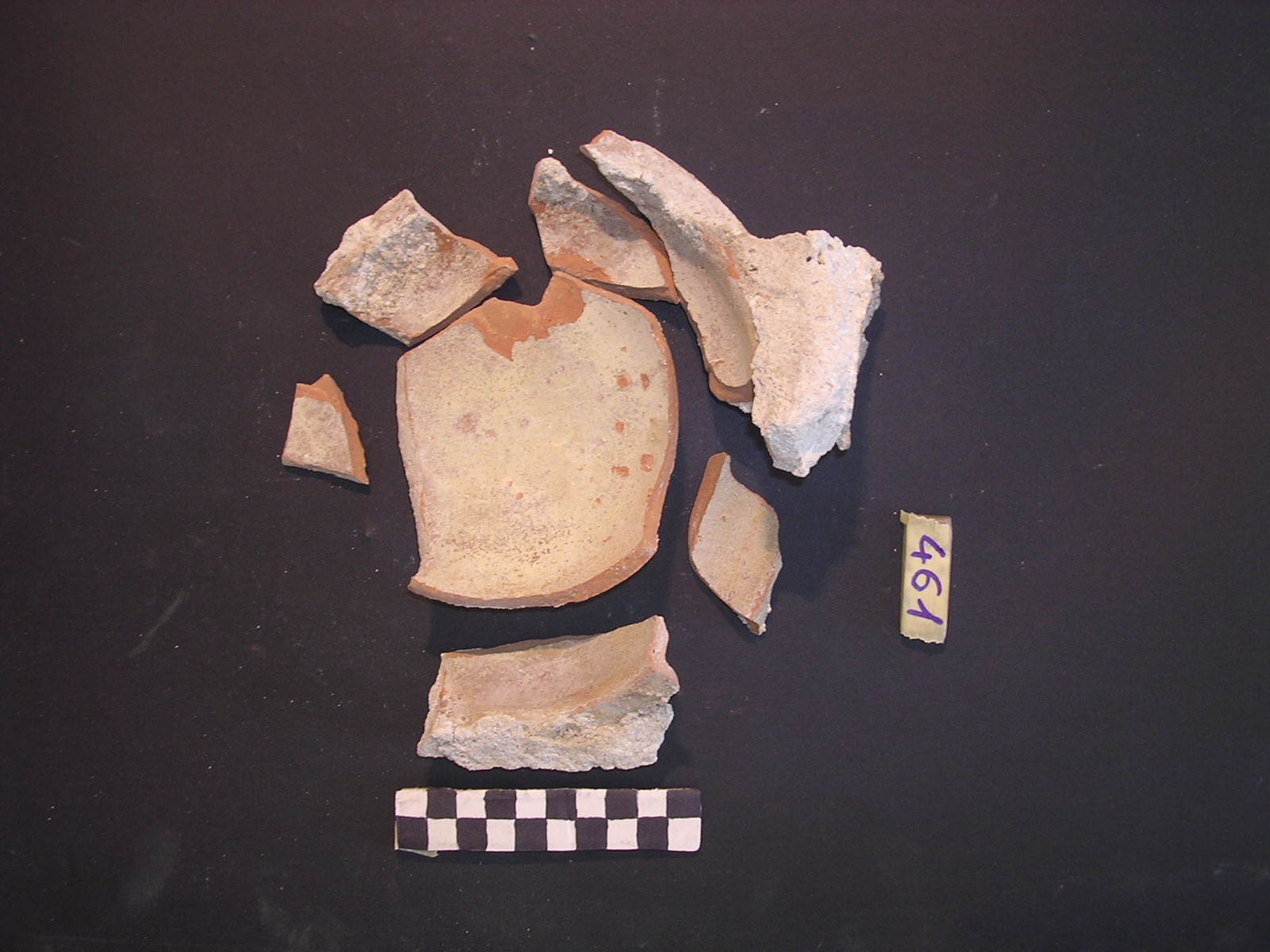 vaso - invetriata - produzione pisana (meta' sec. XIII)