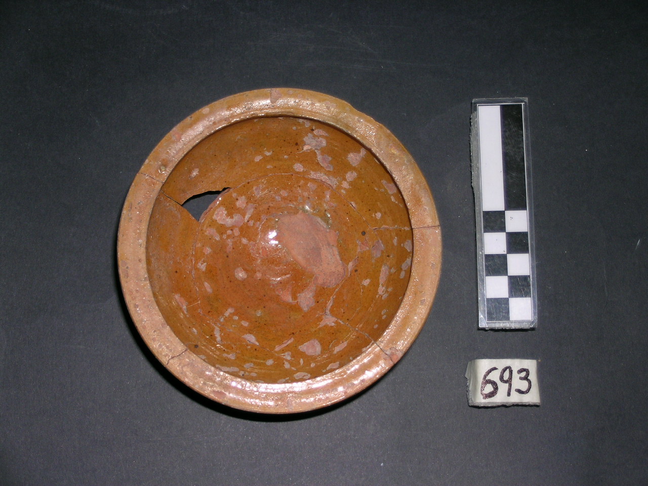 vaso - invetriata, serie - produzione pisana (meta' sec. XIII)