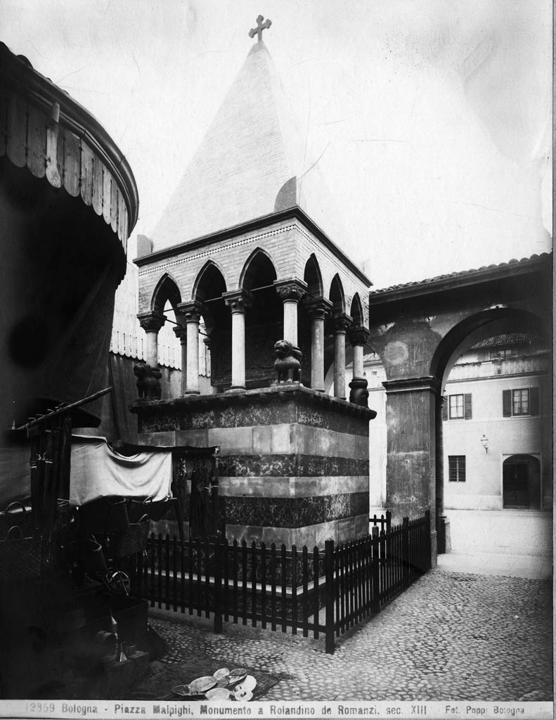 Bologna - Monumenti sepolcrali (positivo) di Poppi, Pietro (XIX/ XX)