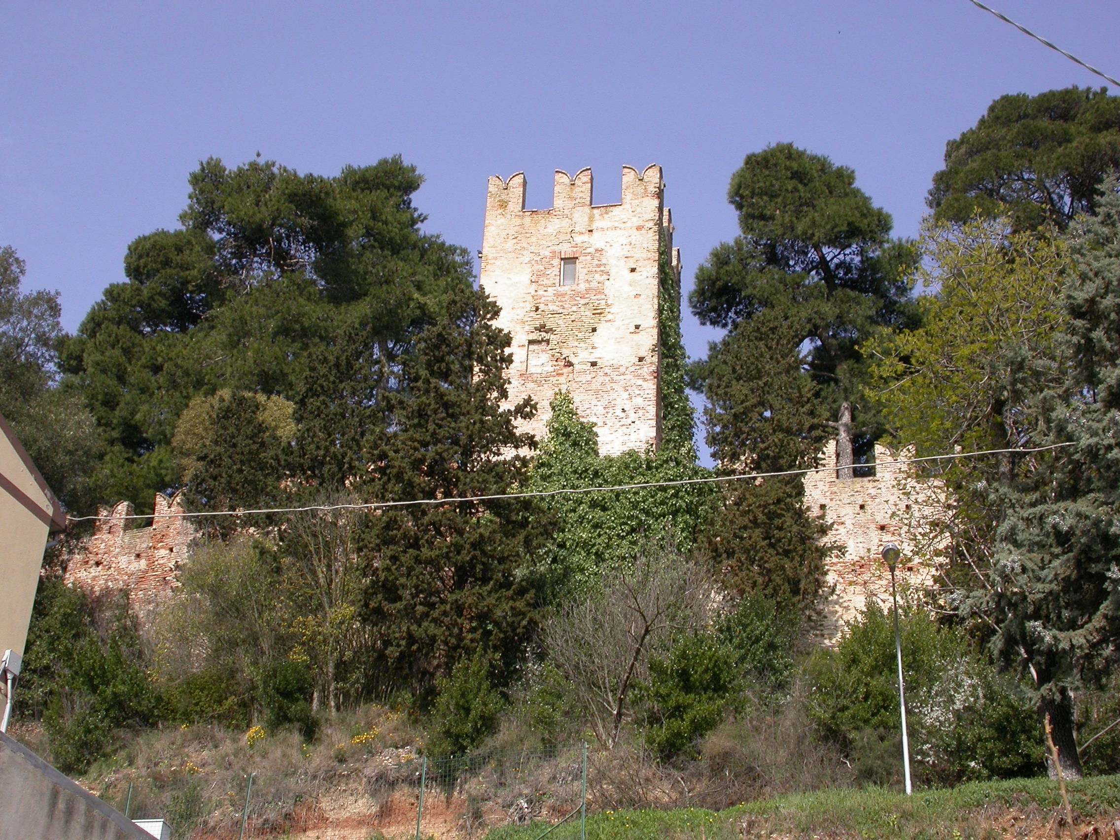 Torrione di Colle S. Niccolo' (torrione, delle mura urbiche) - Ripatransone (AP) 