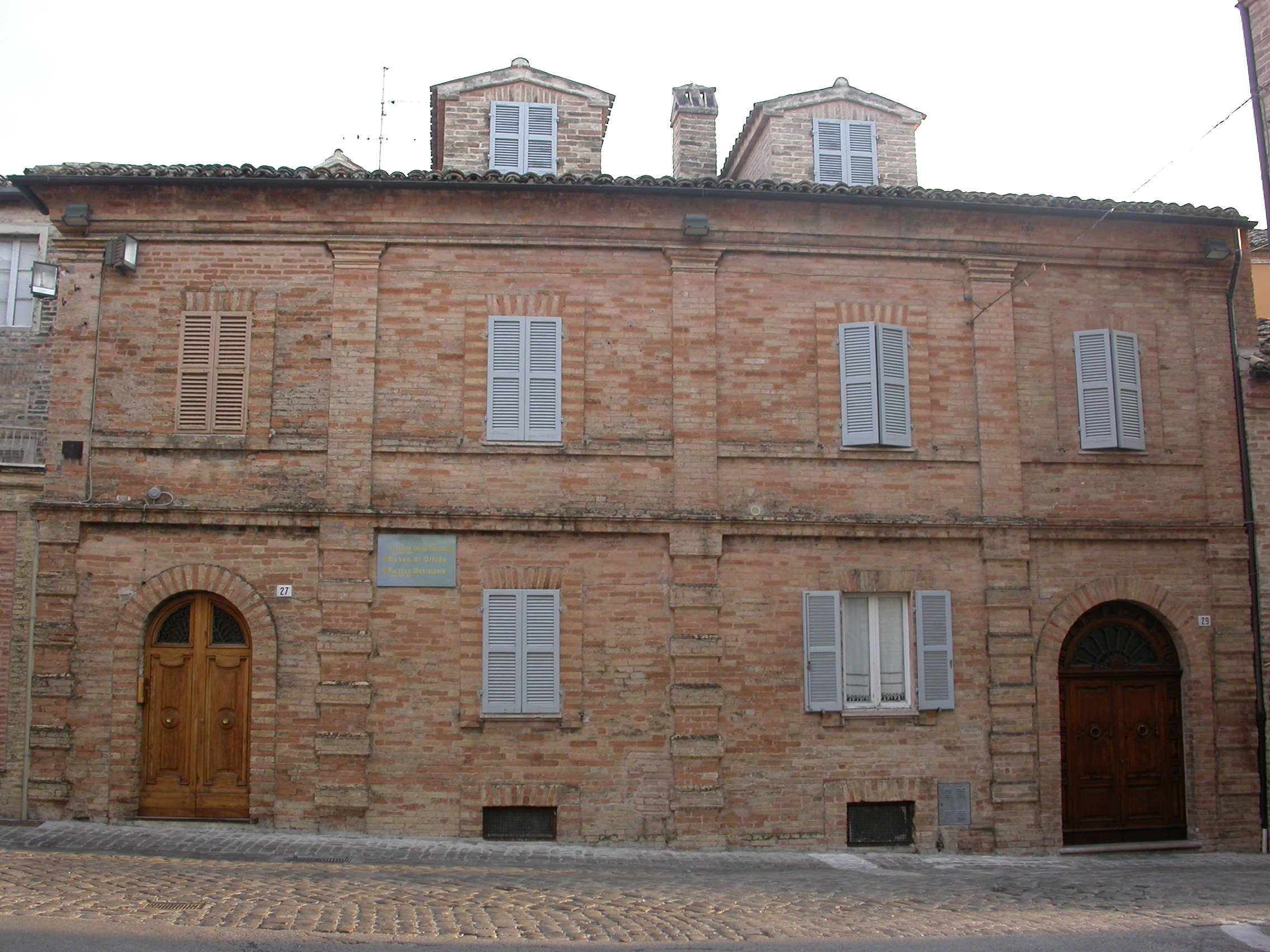 Casa Carosi (palazzetto, signorile) - Offida (AP) 