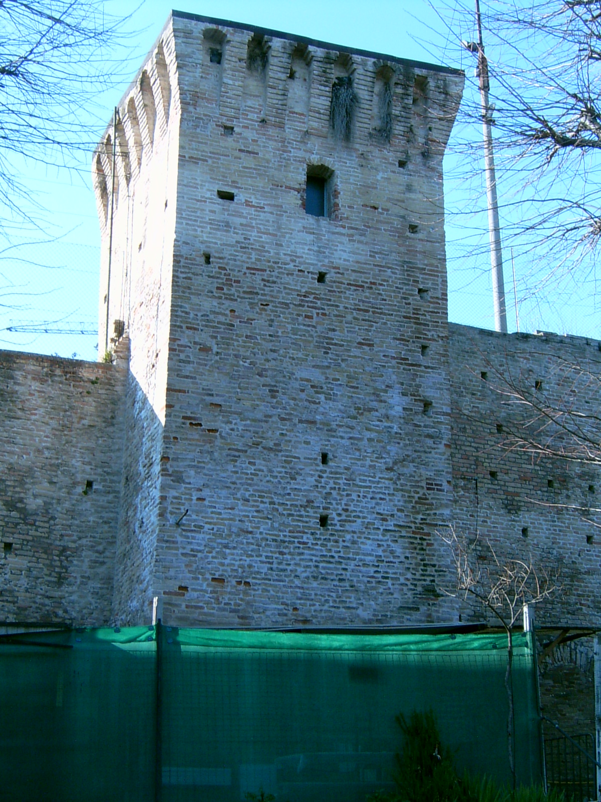 Torre delle Mura urbiche di Fermo (torre, delle mura urbiche) - Fermo (AP) 