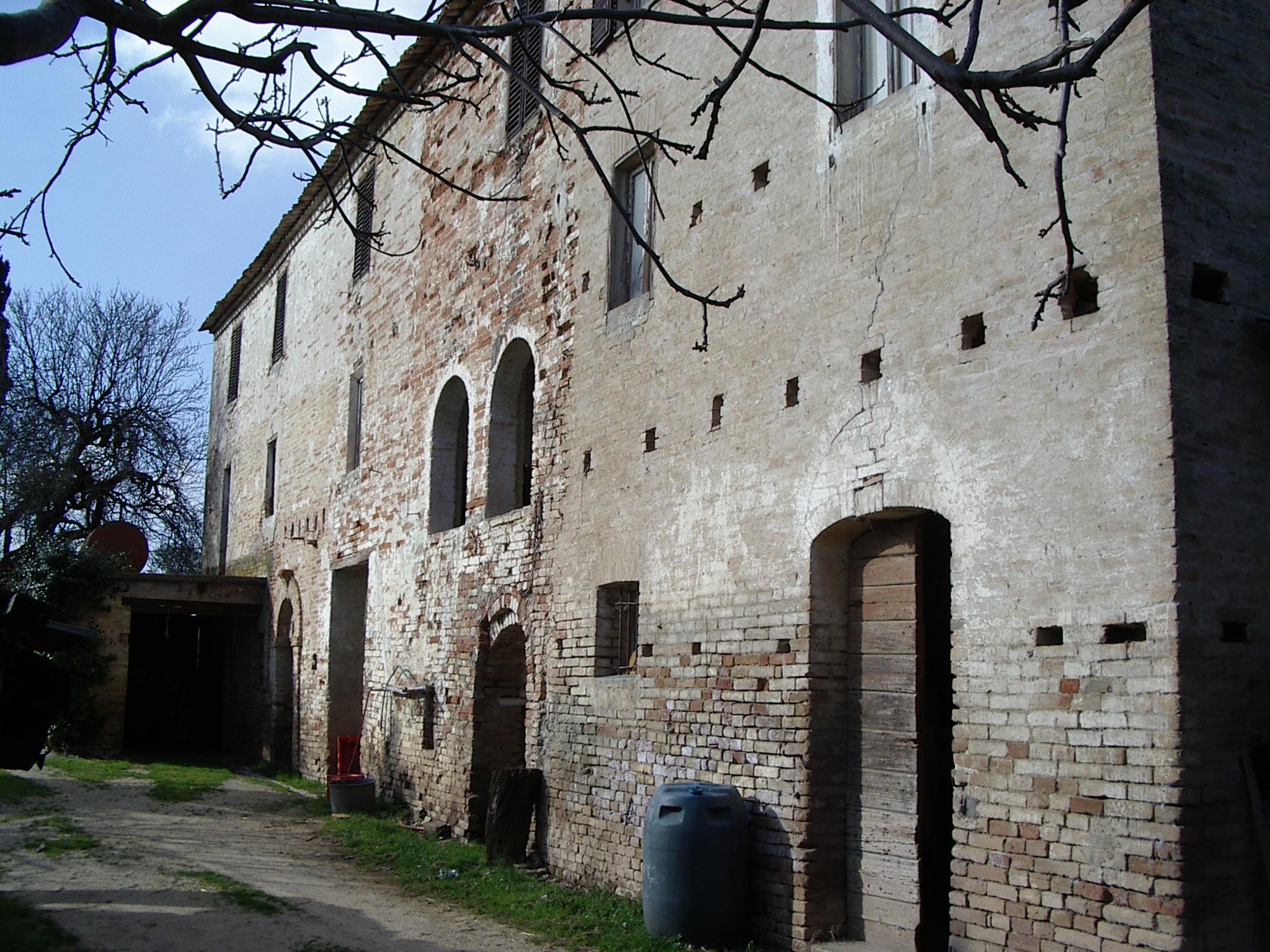 Casa Acciarri (casa colonica, marchigiana con scala interna) - Monsampolo del Tronto (AP) 