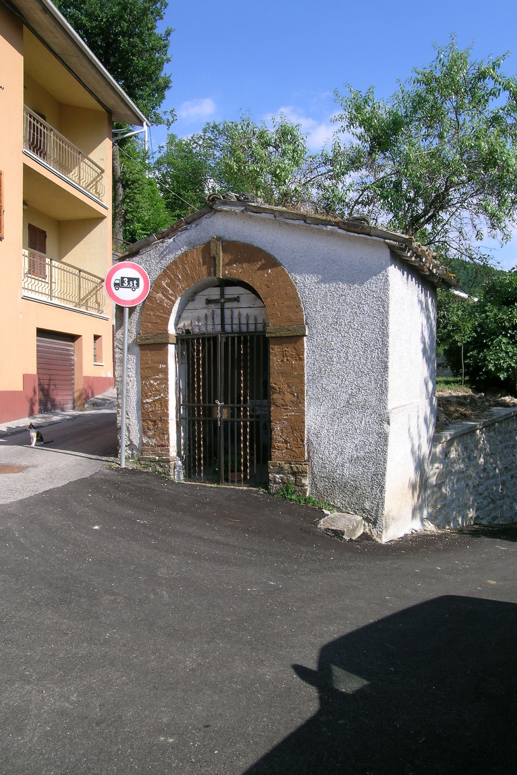 Edicola del Crocifisso (edicola, votiva) - Pieve Torina (MC) 