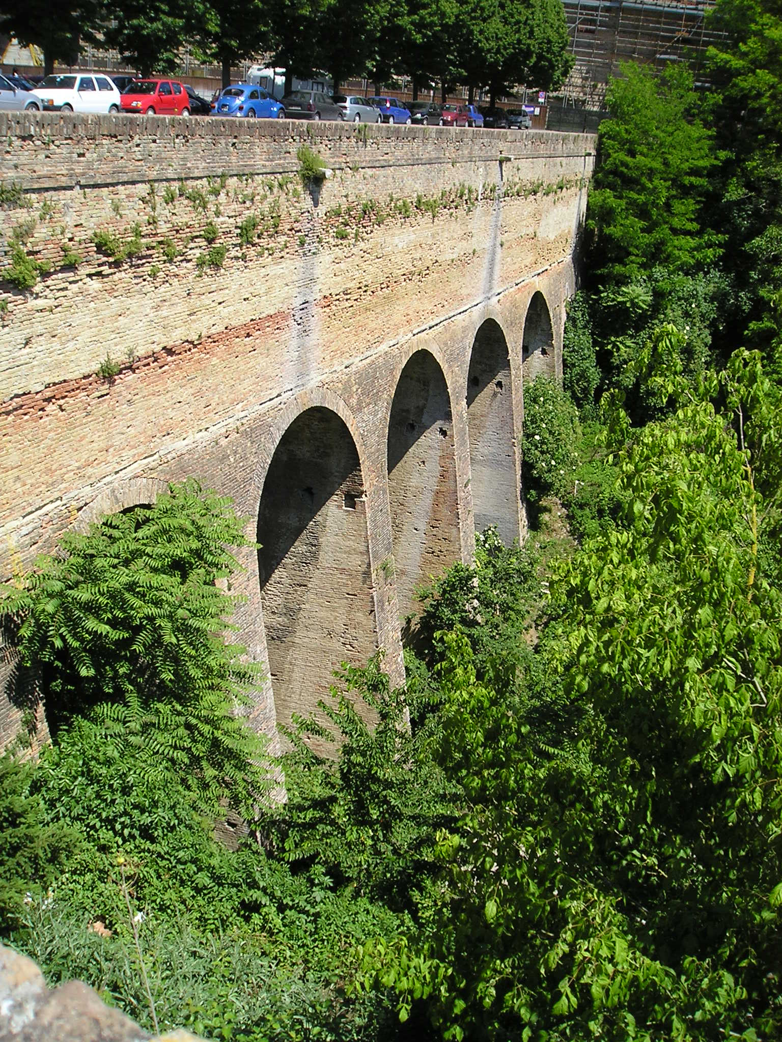 Mercatale (muro di sostegno) - Urbino (PU) 