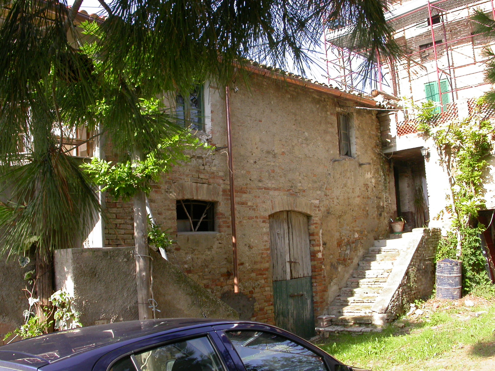 Casa colonica con scala esterna (casa colonica, marchigiana con scala esterna) - Castignano (AP) 