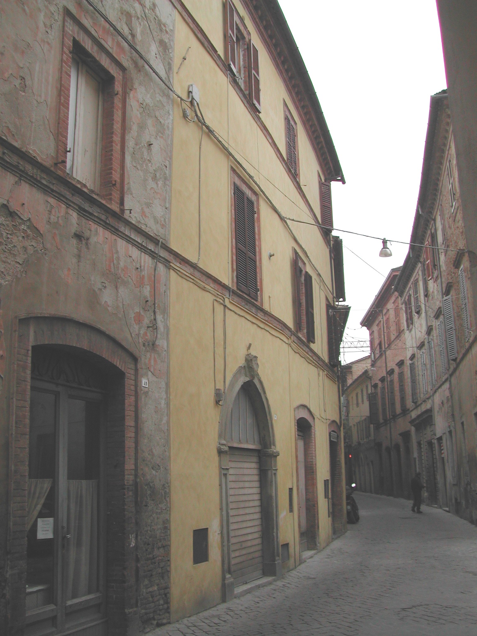 Palazzo Costantini Cavalieri (palazzo a schiera) - Tolentino (MC) 