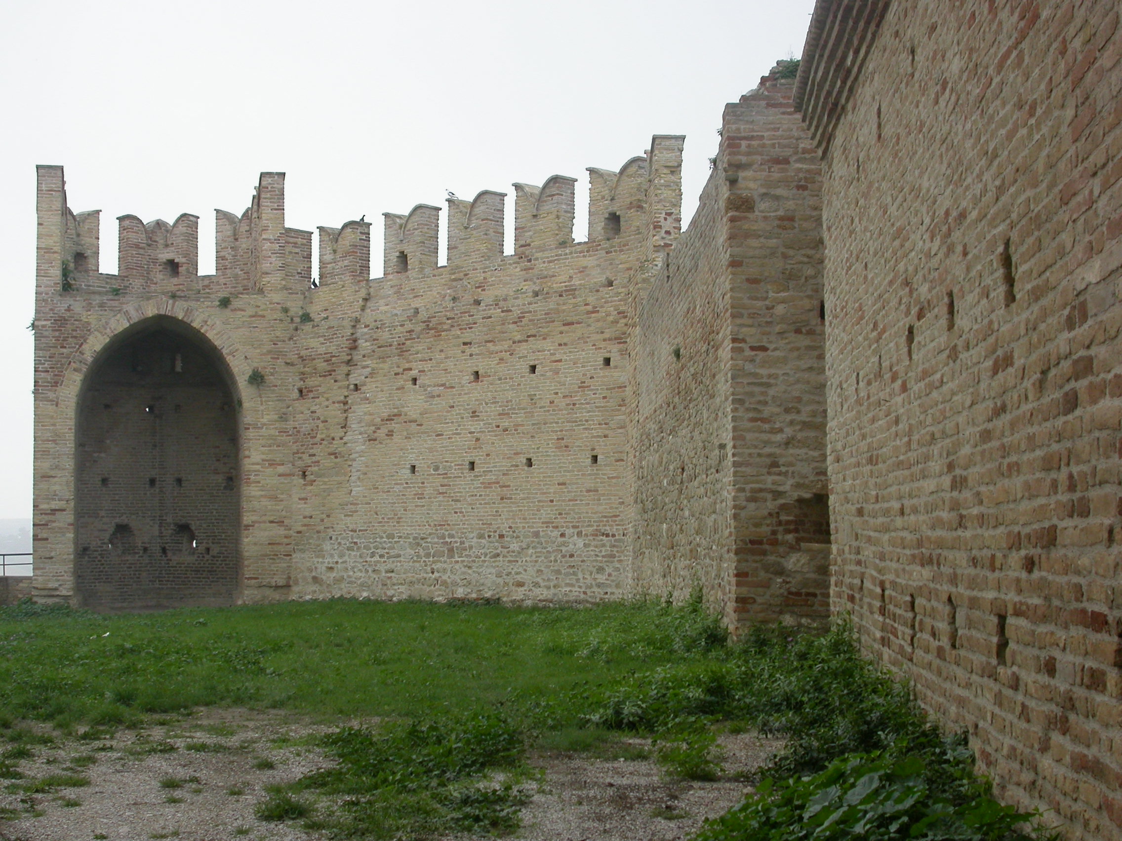 Mura Abbaziali (mura, castellane) - Campofilone (AP) 