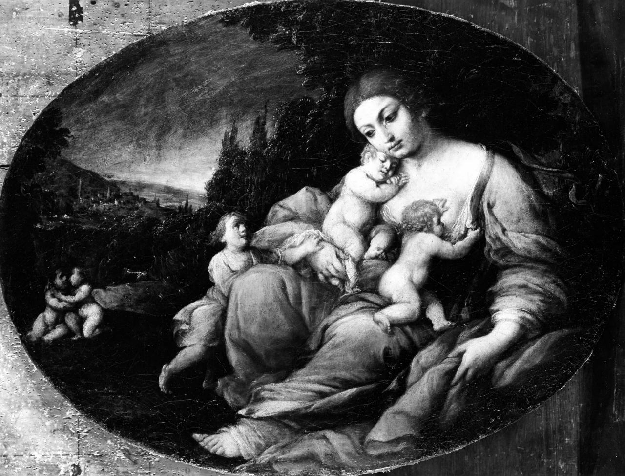 Carità (dipinto) di Donducci Giovanni Andrea detto Mastelletta (attribuito) (prima metà sec. XVII)