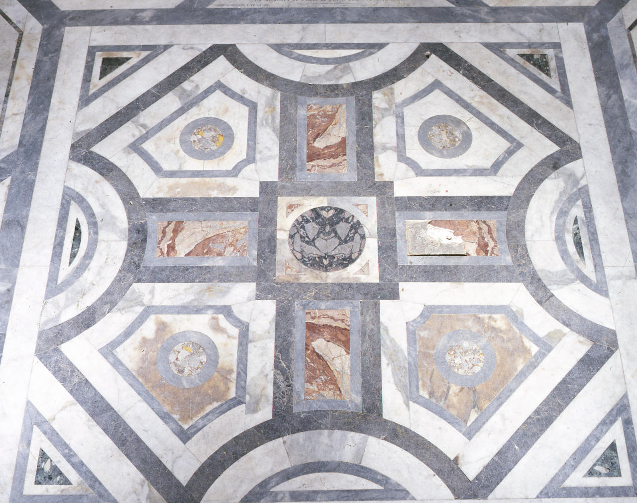 pavimento di Santi di Tito, Cardi Ludovico detto Cigoli - bottega toscana (fine/ inizio secc. XVI/ XVII)
