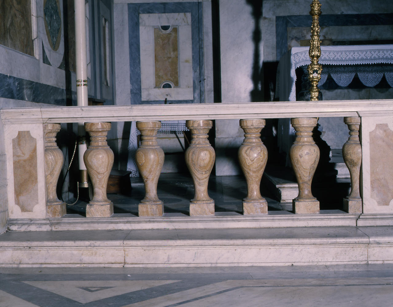 balaustrata di Santi di Tito, Cardi Ludovico detto Cigoli - bottega toscana (fine/ inizio secc. XVI/ XVII)