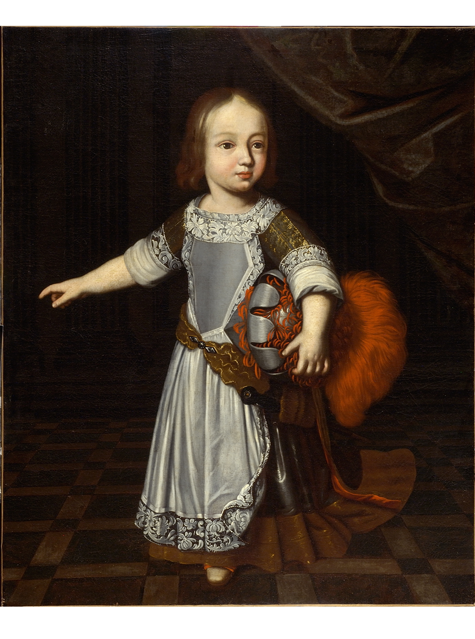 ritratto di Giuseppe Clemente di Baviera bambino (dipinto) di Mignard Paul (sec. XVII)