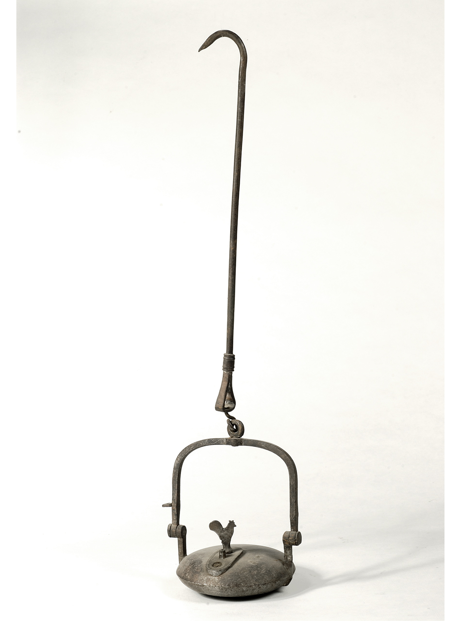 lucerna - pensile - produzione Italia centrale (prima metà sec. XIX)