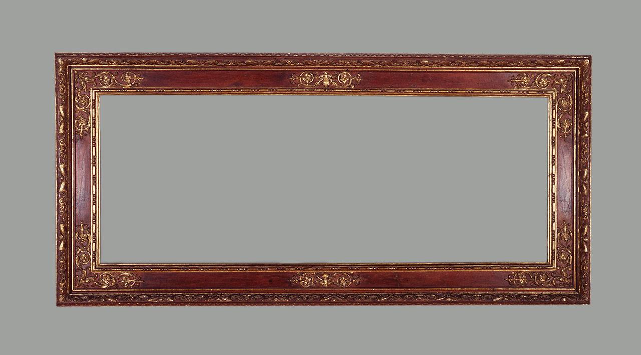 motivi decorativi (cornice) - manifattura toscana (sec. XVII)