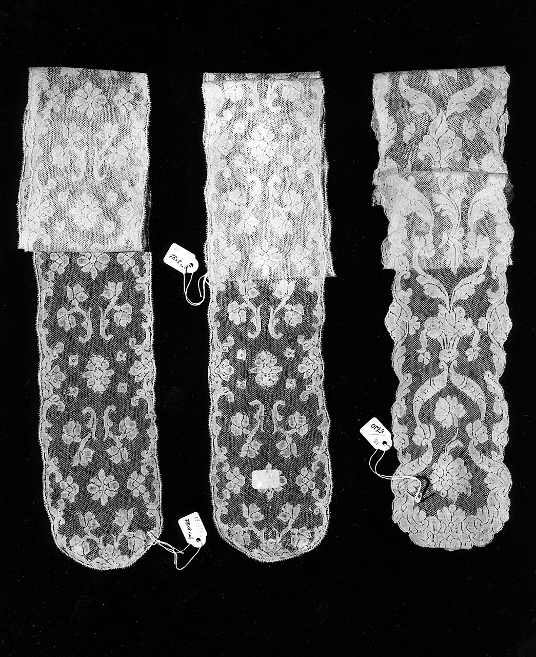 barba di cuffia - manifattura di Valenciennes (sec. XVIII)