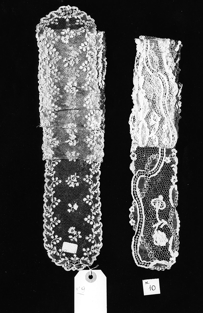 barba di cuffia, serie - manifattura di Argentan (fine sec. XVIII)