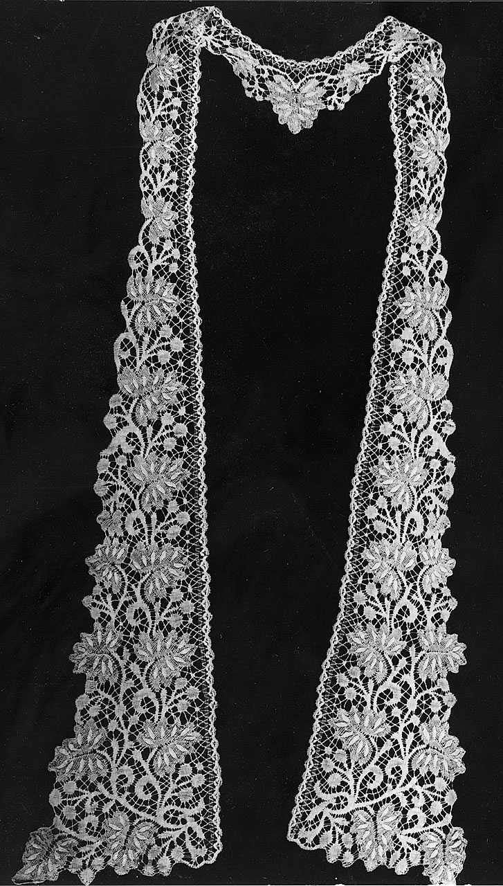 colletto - manifattura inglese (secc. XIX/ XX)