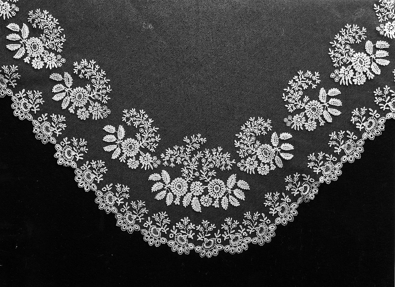 velo - manifattura belga (?) (secondo quarto sec. XIX)