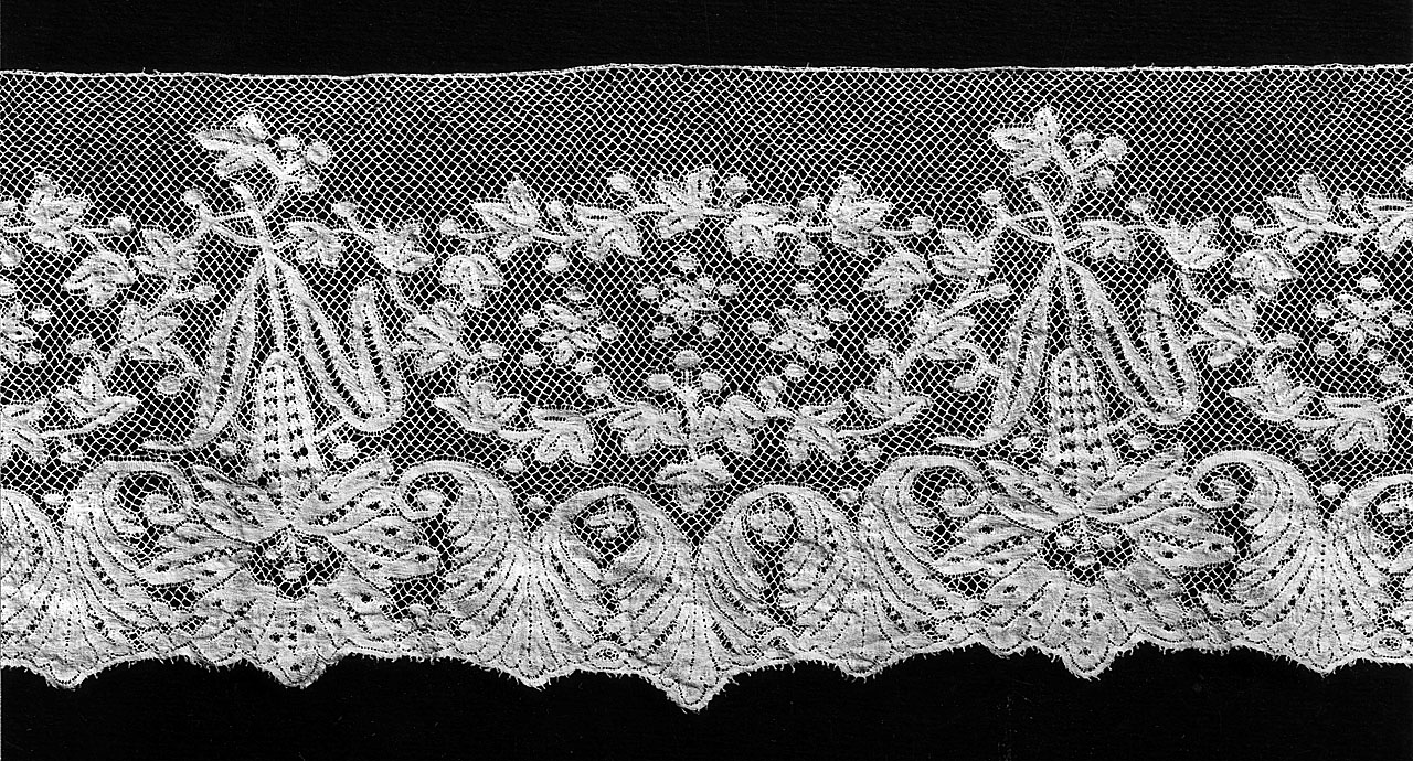 balza - manifattura di Valenciennes (prima metà sec. XIX)