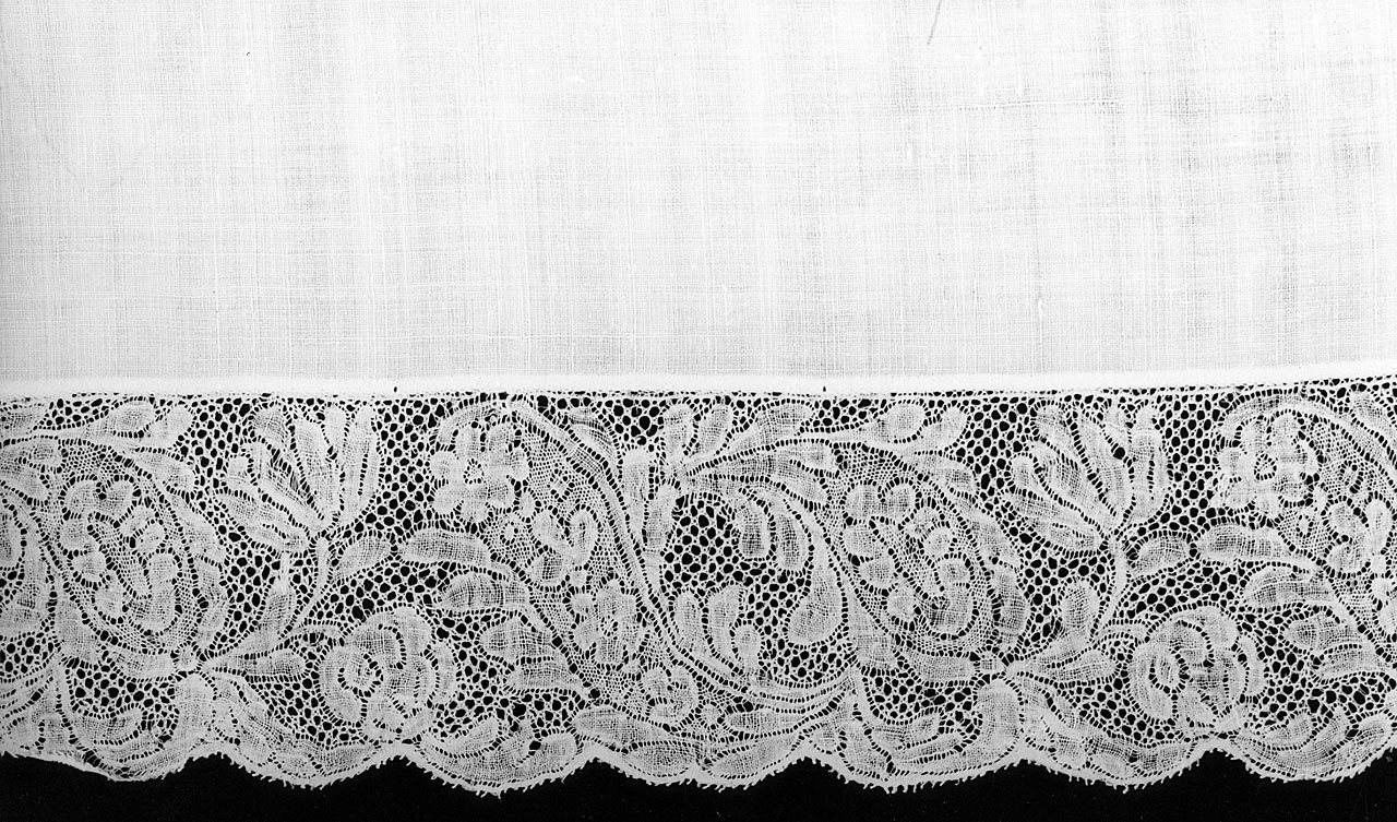 purificatoio - manifattura di Binche (sec. XVIII)