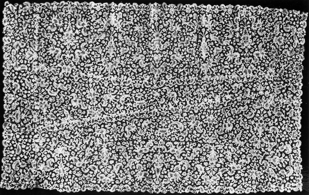 cravatta - manifattura fiamminga (secondo quarto sec. XVIII)