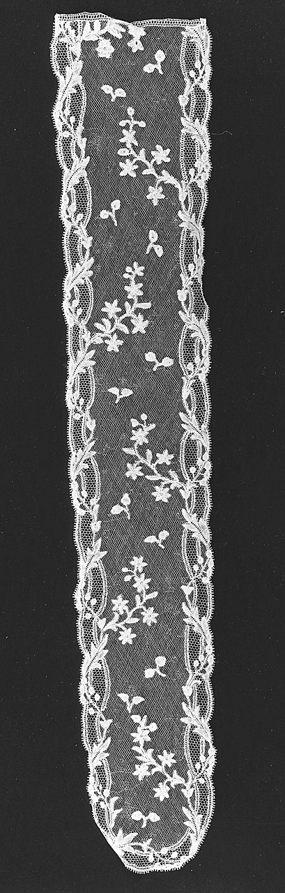 barba di cuffia - manifattura di Bruxelles (sec. XVIII)