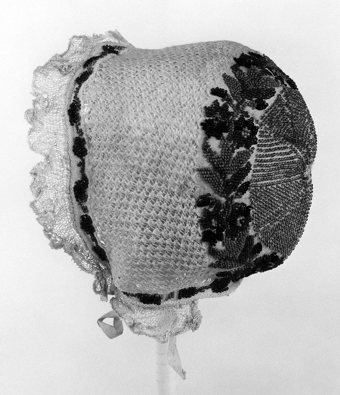 cuffia - manifattura inglese (primo quarto sec. XIX)