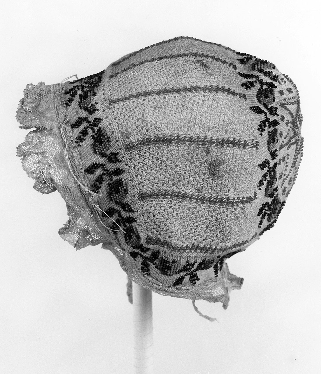 cuffia - manifattura inglese (primo quarto sec. XIX)