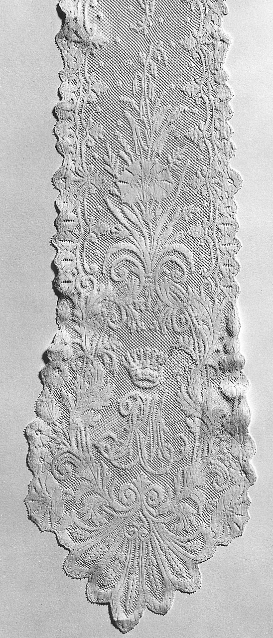 cravatta - manifattura di Valenciennes (ultimo quarto sec. XIX)