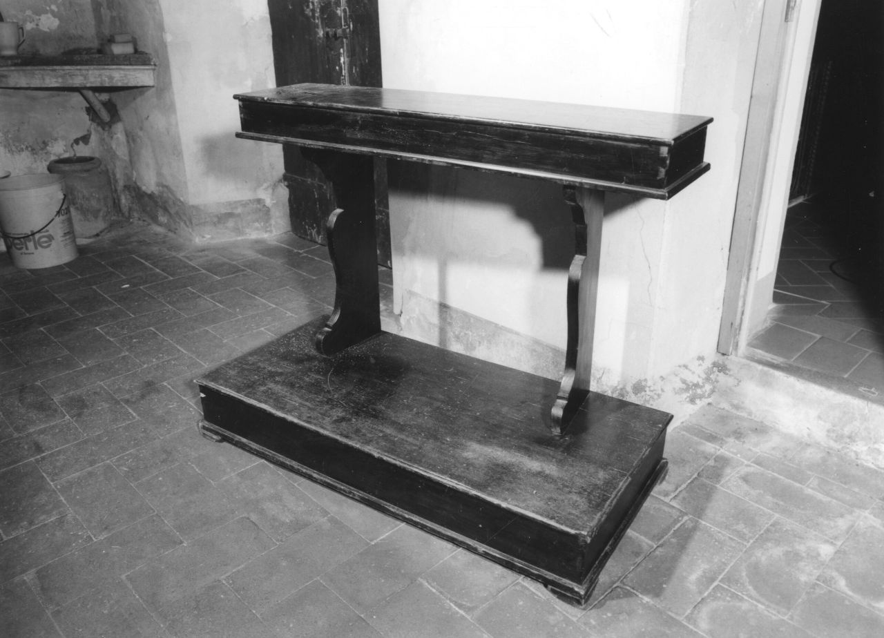 inginocchiatoio - produzione toscana (sec. XIX)