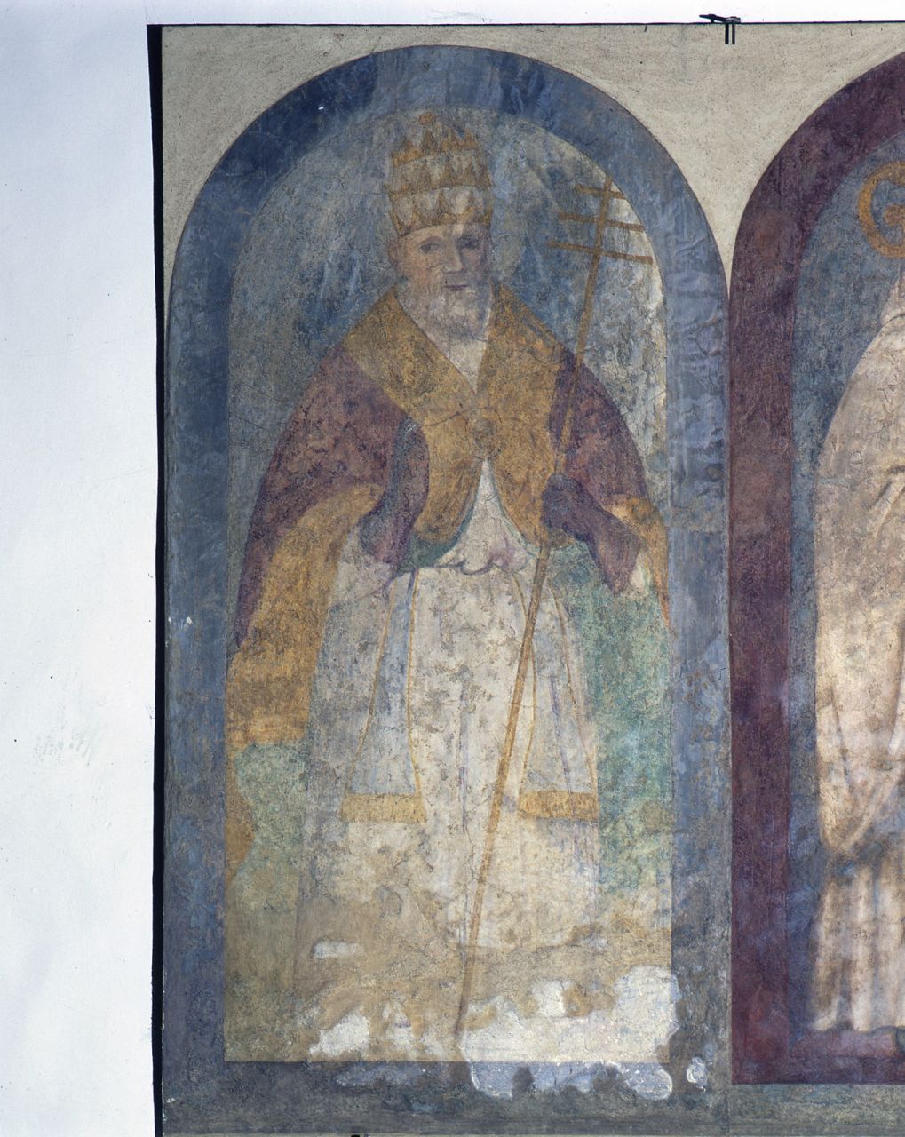 papa Leone Magno (?) (dipinto) - ambito fiorentino (sec. XVI)