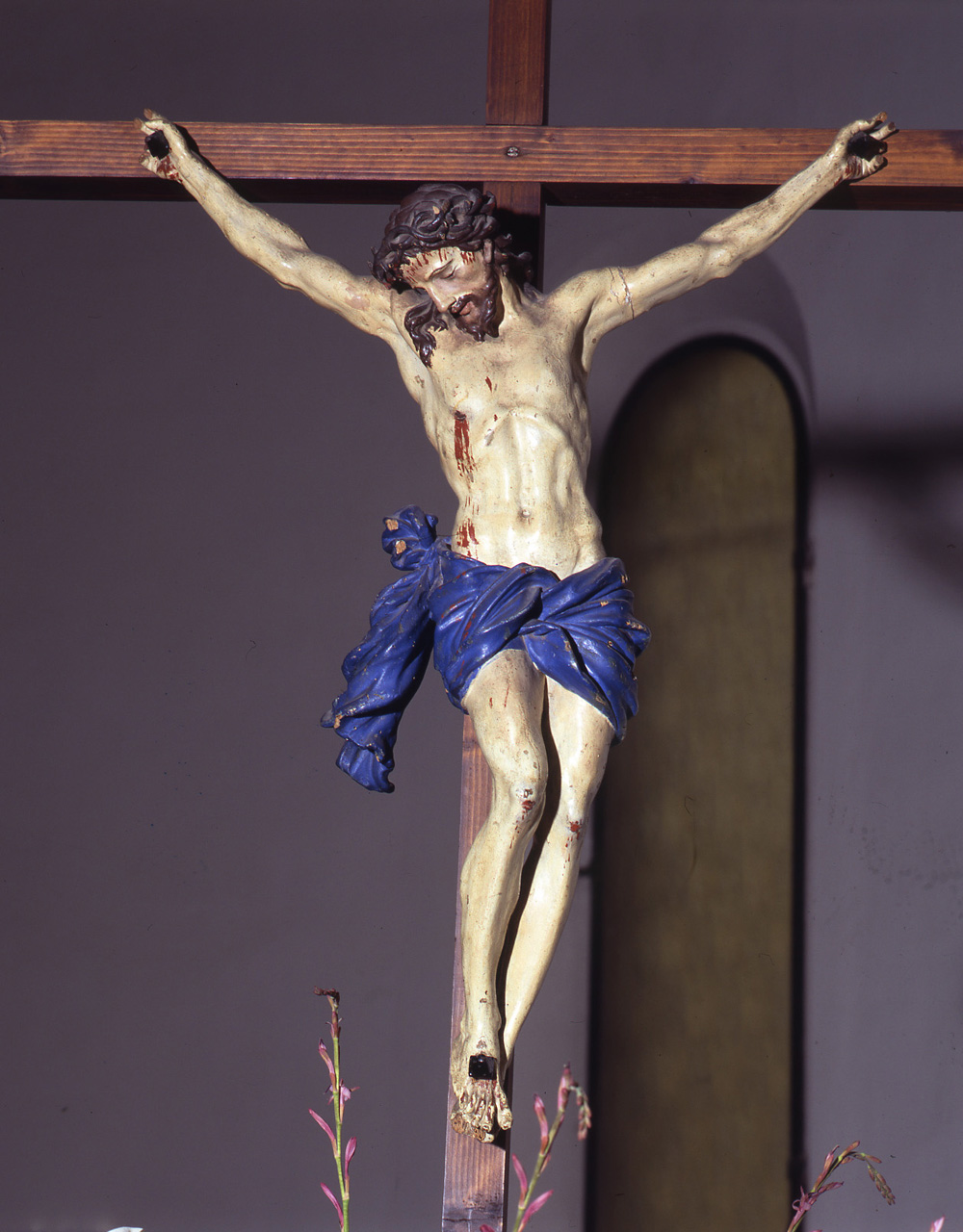 Cristo crocifisso (scultura) - bottega fiorentina (ultimo quarto sec. XVI)